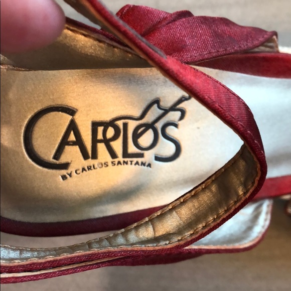 Carlos Santana wedge sandals - Picture 5 of 8